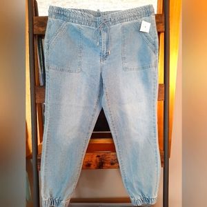 NWT Tinseltown denim joggers Size XXL